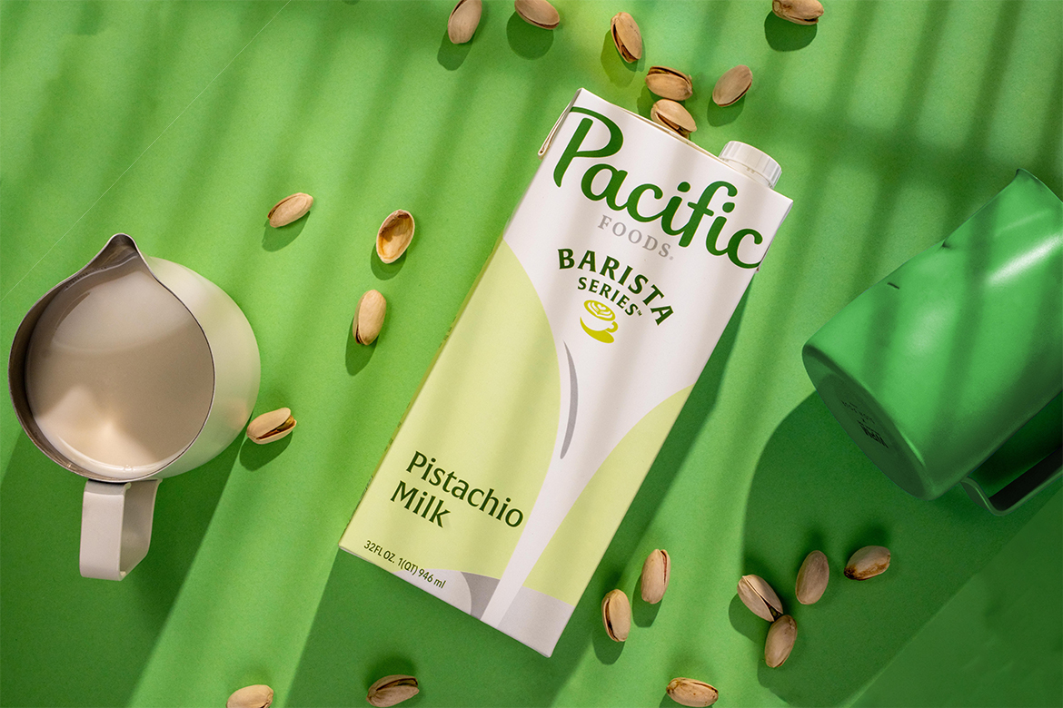 Pacific Foods® Barista Series™ Launches Pistachio: Crafted For Cafés Nationwide