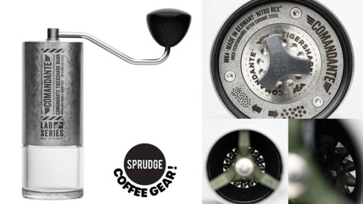 comandante tigershark lab series sprudge coffee gear