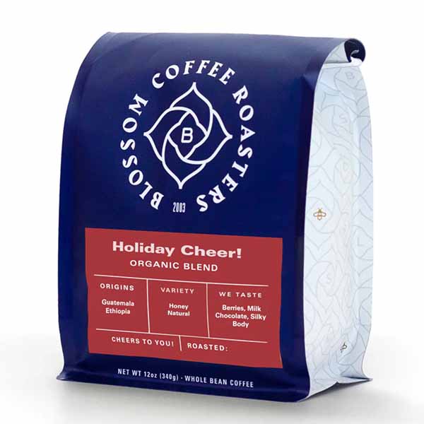 holiday blends 2025 coffee floral christmas joy