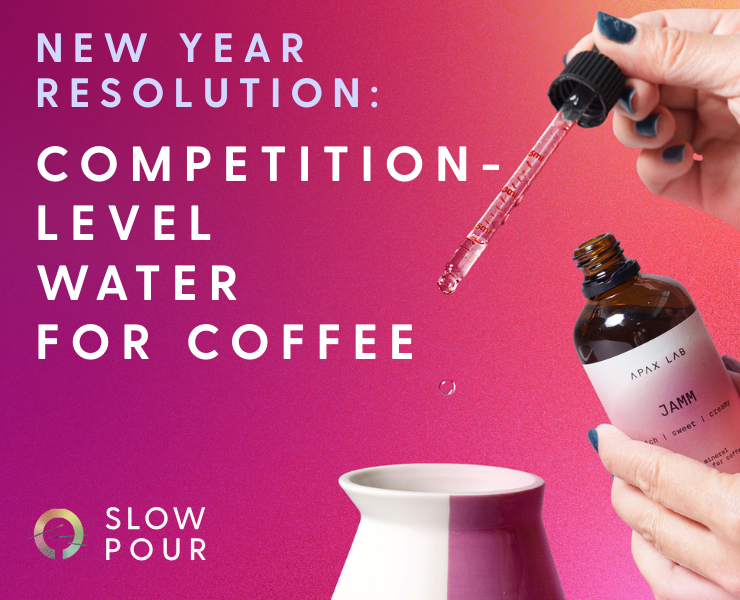 banner advertising slow pour supply