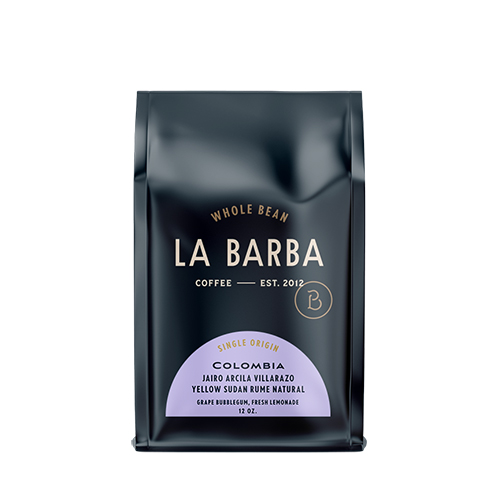 La Barba Colombia Jairo Yellow Clay Sudan Rume Natural village of Sprudge roastery