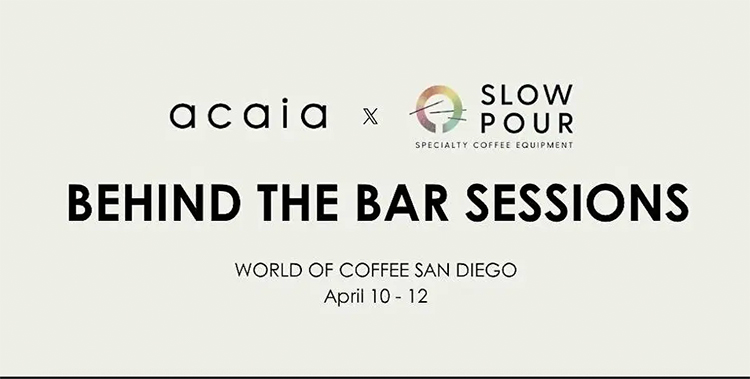 acaia and slow pour woc event