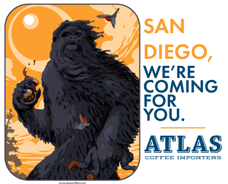 banner advertising atlas coffee importers