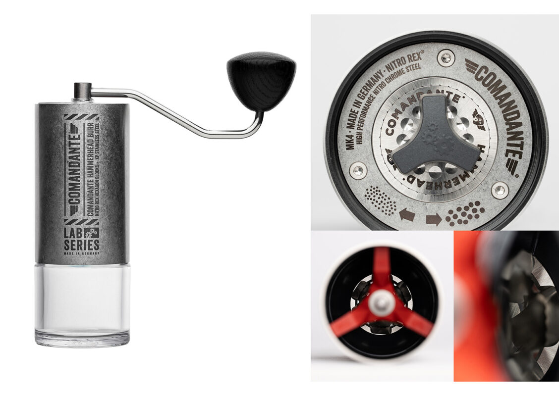 comandante c40 lab series hammerhead sprudge coffee gear