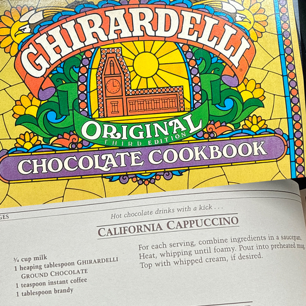 ghirardelli square array cookbook california cappuccino
