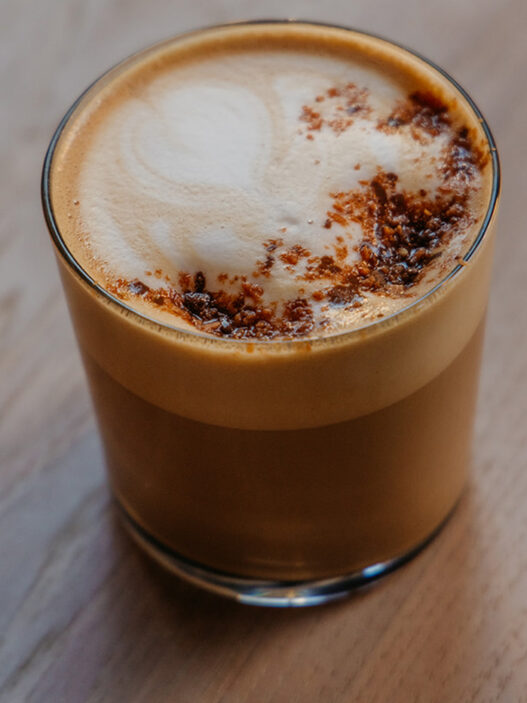 peanut brittle latte prince coffee