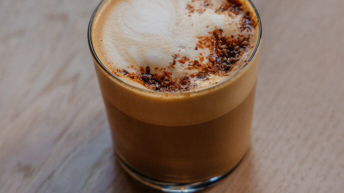 peanut brittle latte prince coffee