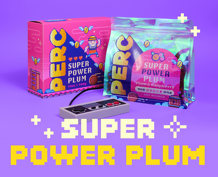 banner advertising perc coffee