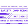 barista comp workshop