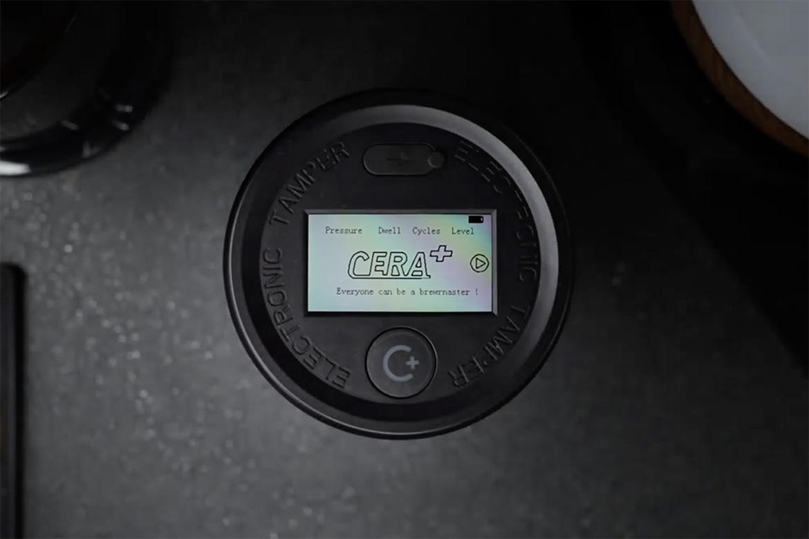 The Titan ET58 By Cera+: Automatic, Consistent Tamping In The Palm Of Your Hand | Sprudge Coffee