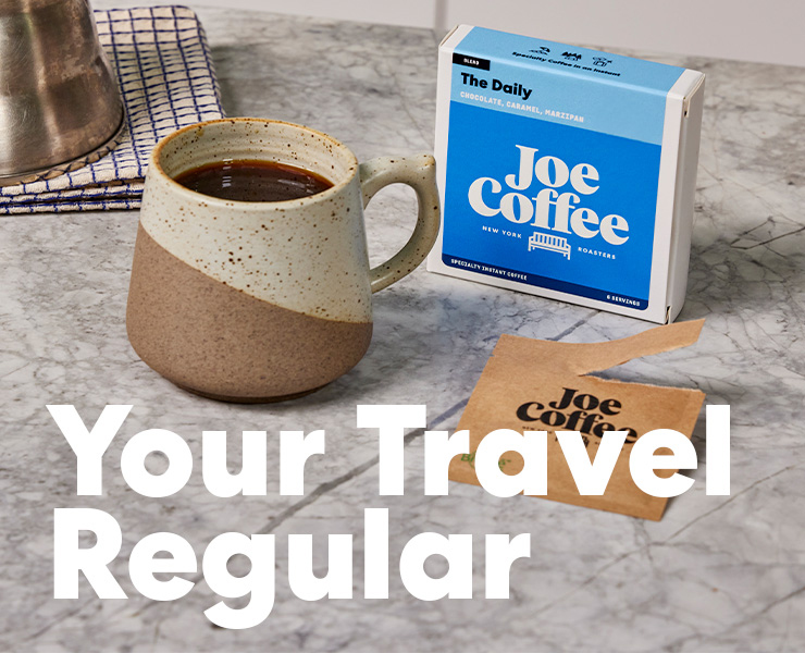 banner advertising joe coffee