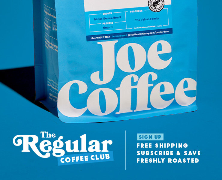 banner advertising joe coffee