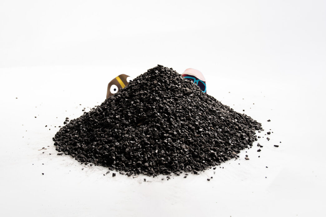 enriched low ash coal anthracite of fine fraction.