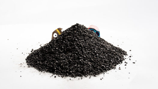 enriched low ash coal anthracite of fine fraction.