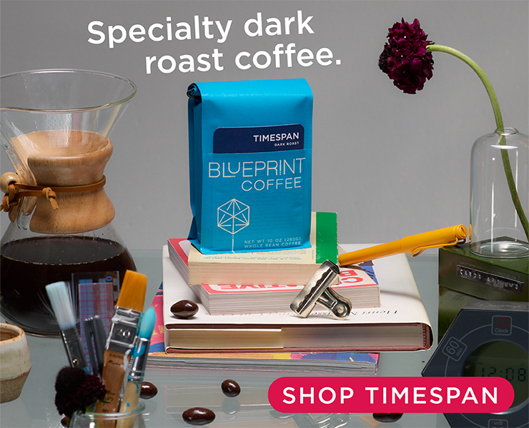 banner advertising blueprint coffees