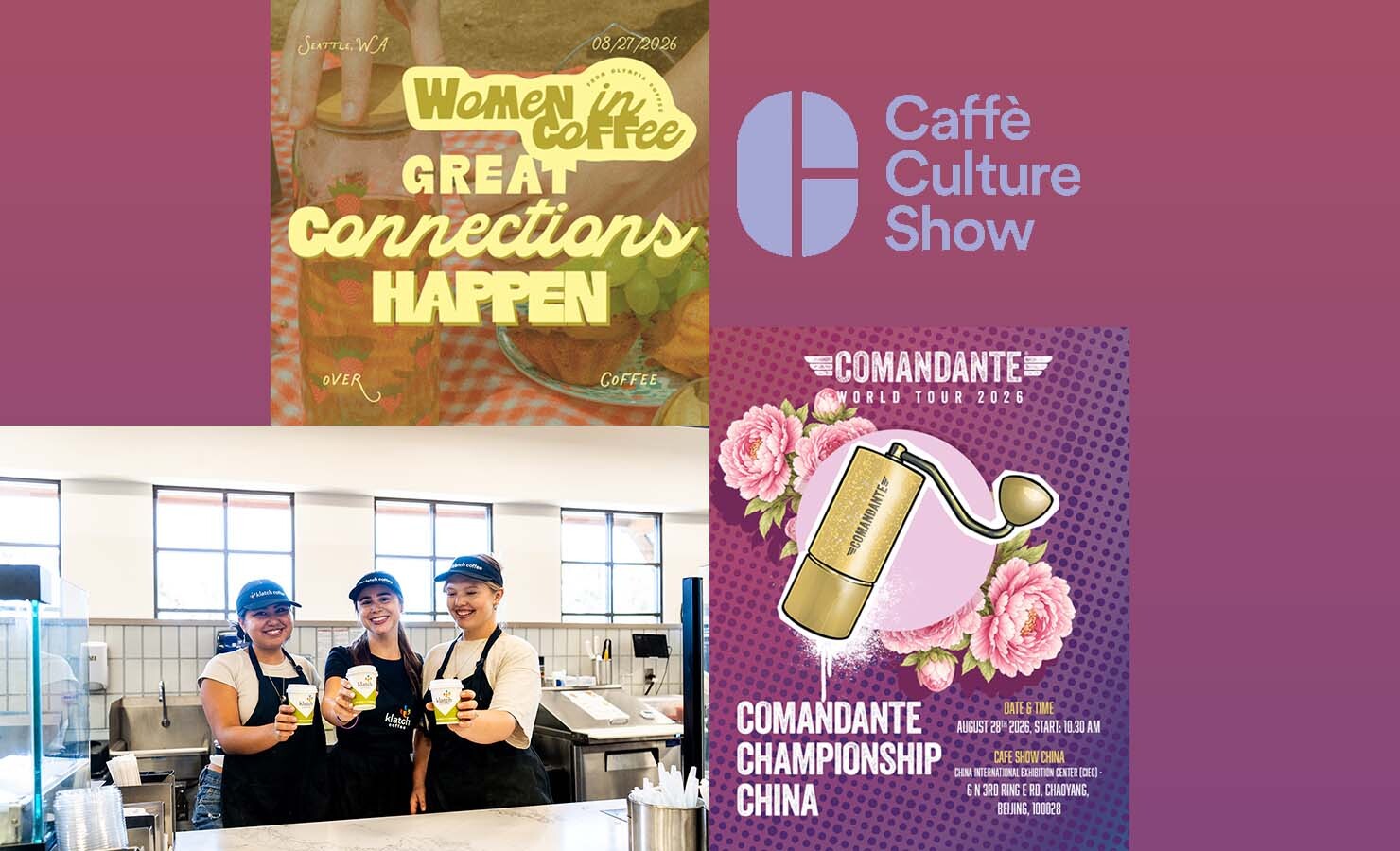 Look At All These Coffee Events On The Sprudge Coffee Events Calendar