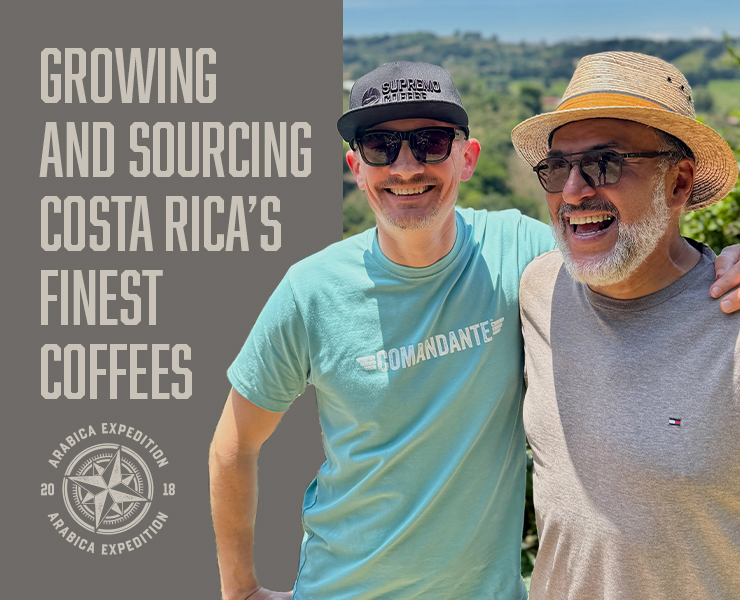 banner advertising Supremo Coffee
