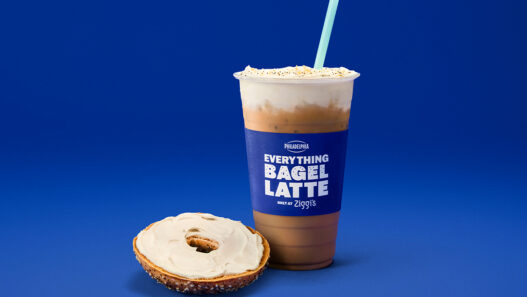 everything bagel latte