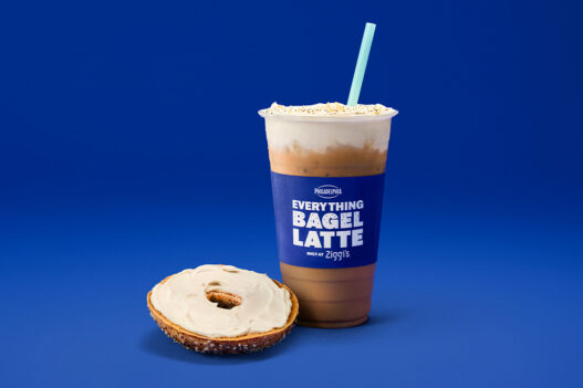 everything bagel latte