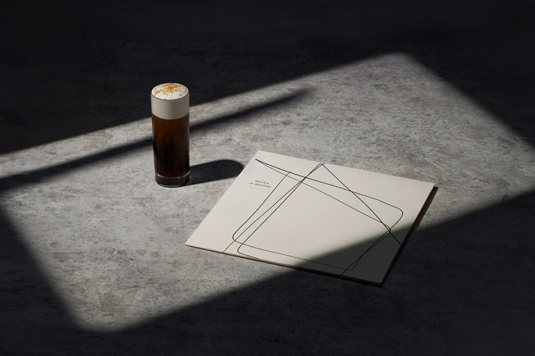 blue bottle coltrane cold foam + notes in repose vinyl