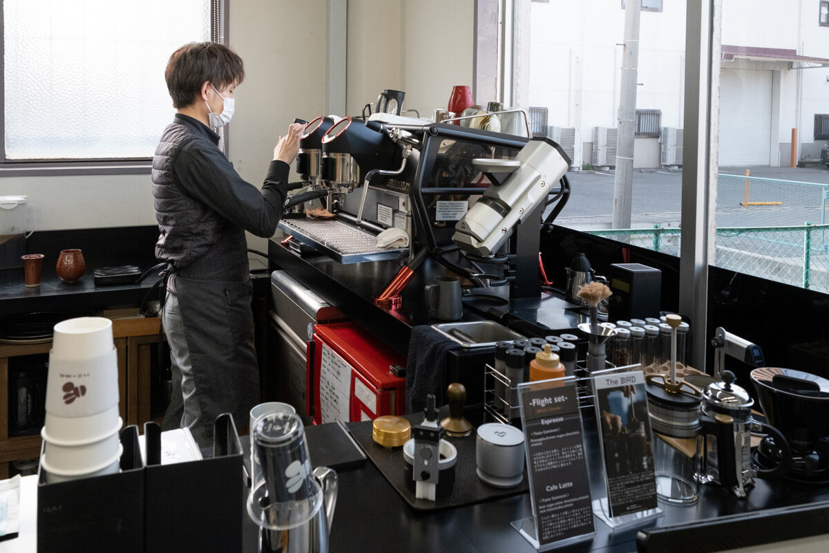 fukuoka city honey coffee naka main store roastery distribution center interior michael joseph 03