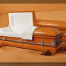 pumpkin spice casket