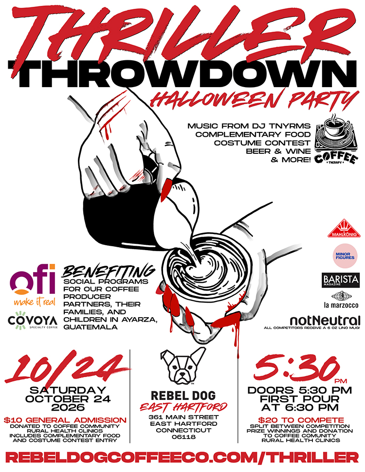 rebel dog thriller throwdown sprudge event calendar