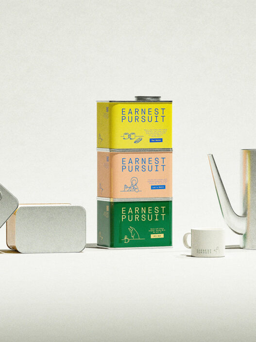 earnest pursuit five tins coffee design sprudge 01