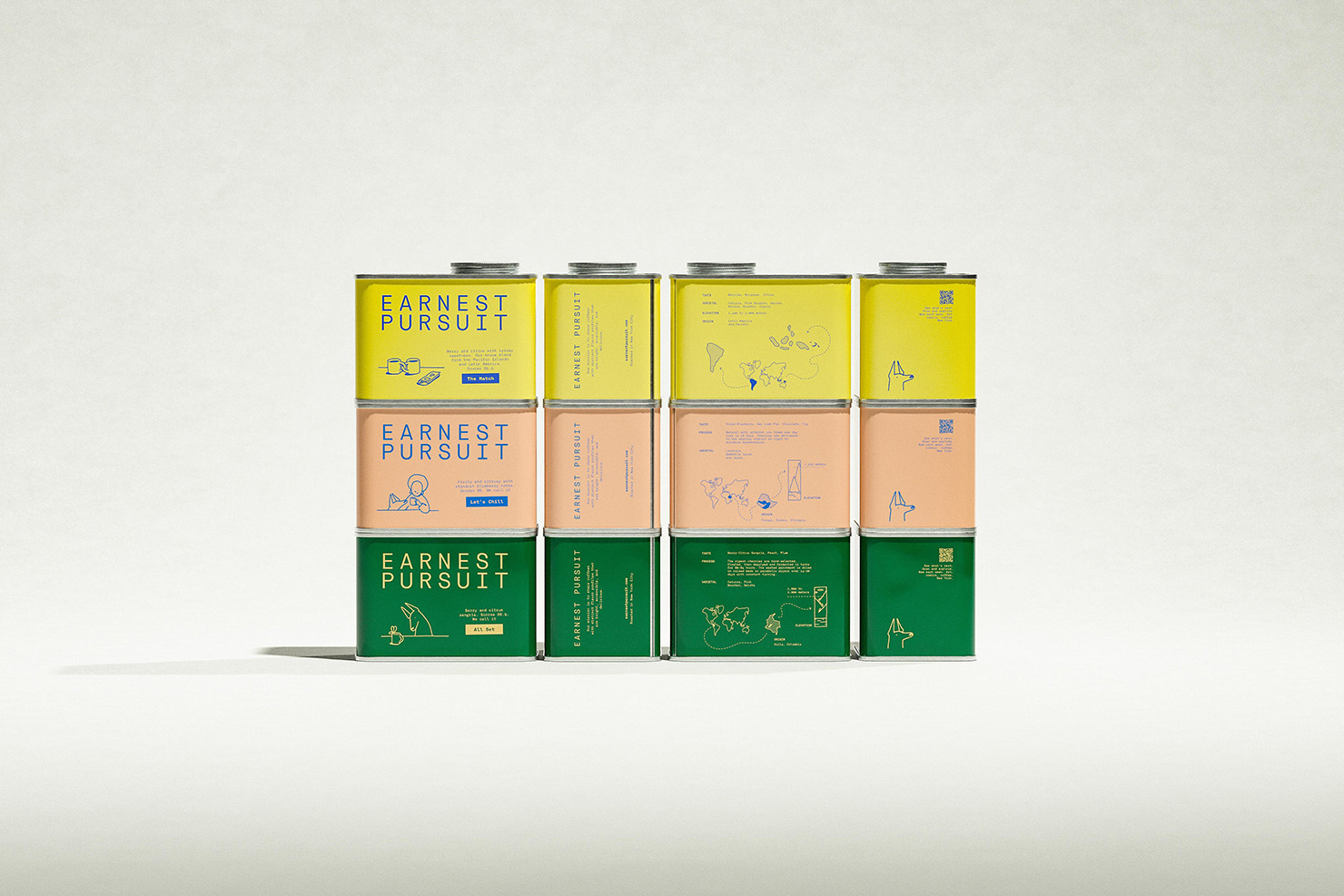 earnest pursuit five tins coffee design sprudge 02